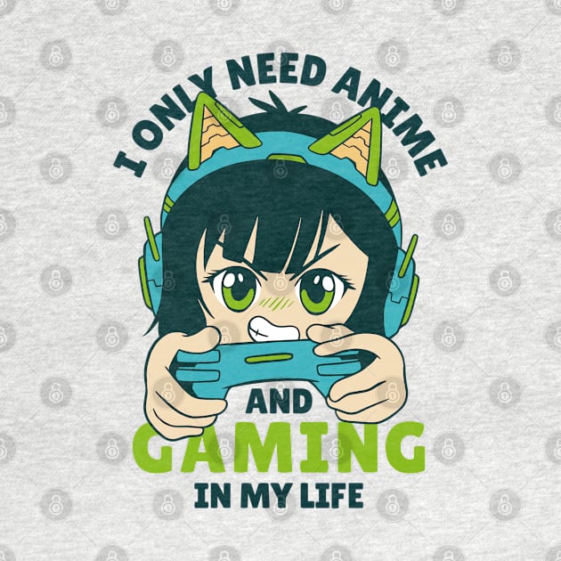 Gaming and Anime by aaallsmiles